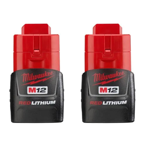 Juego de dos baterías compactas M12 REDLITHIUM™ 48-11-2411