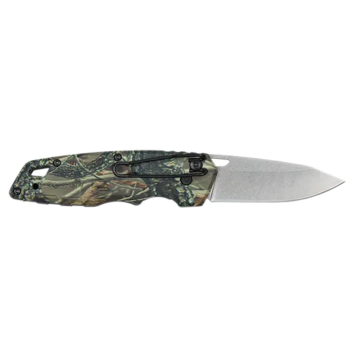Navaja plegable con diseño de camuflaje FASTBACK™