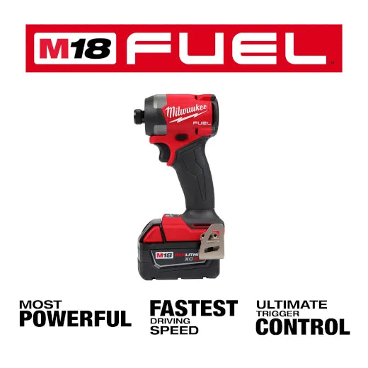 Kit de destornillador de impacto hexagonal M18 FUEL™ de 1/4" 2953-22