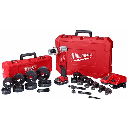 M18™ FORCELOGIC™ 6T Knockout Tool 1/2" - 4" Kit