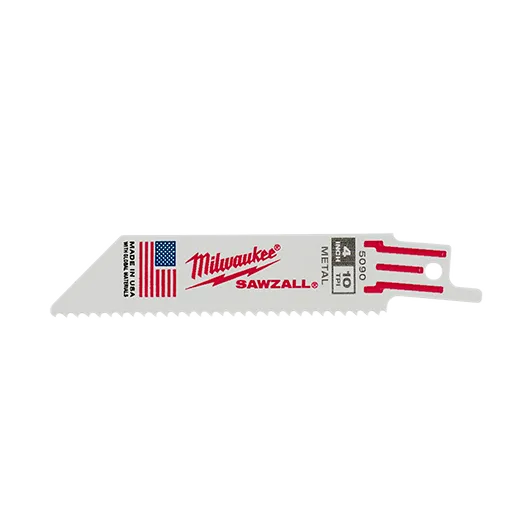 Hojas SAWZALL® de 6" y 24 TPI (paquete de 5 unidades)