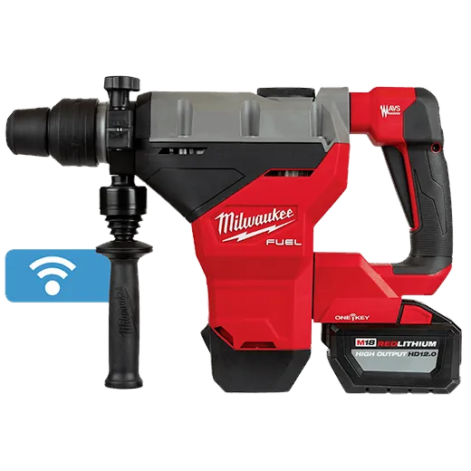 Kit de martillo rotativo M18 FUEL™ SDS MAX de 1-3/4" con (2) baterías de 12.0