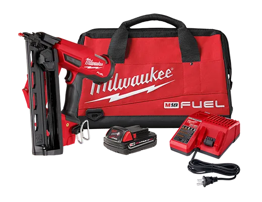 Kit de clavadora de acabado en ángulo M18 FUEL™ calibre 16 2841-21CT