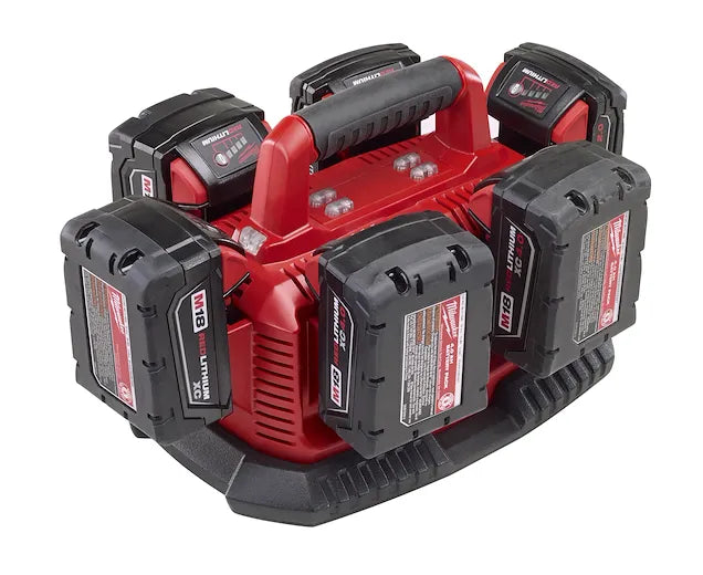 Cargador secuencial para seis baterías M18™ 48-59-1806