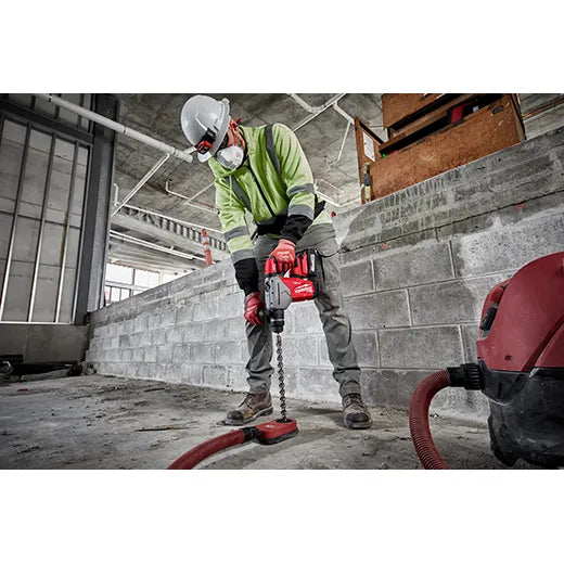 Martillo perforador M18 FUEL™ 1-1/8" SDS Plus con ONE-KEY™ y kit de aspiración dedicado HAMMERVAC™ 2915-22DE