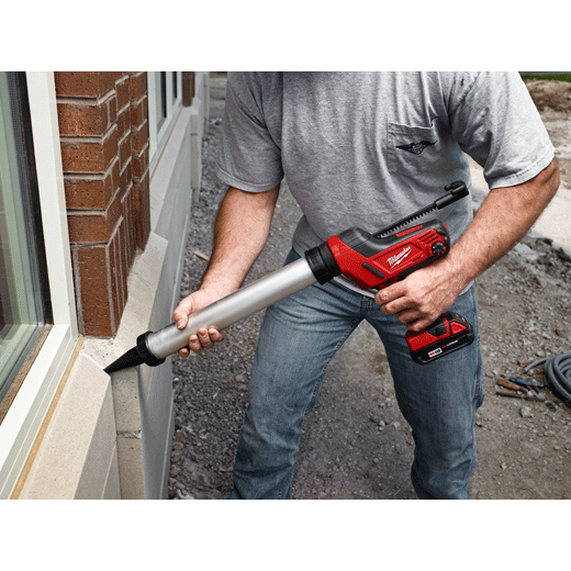 M18™ Cordless 20-oz Aluminum Barrel Caulk and Adhesive Gun Kit 2642-21CT