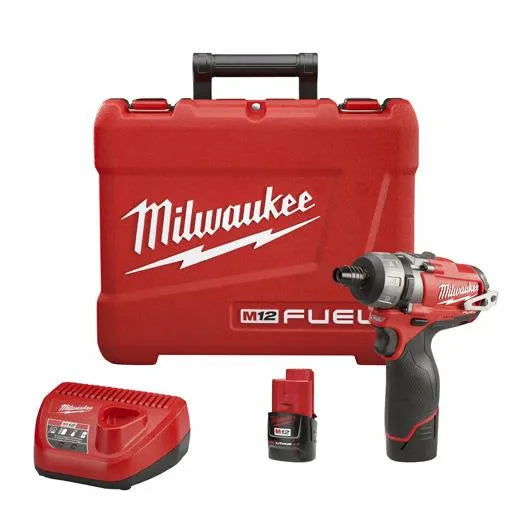 Kit de destornillador hexagonal M12 FUEL™ de 1/4" y 2 velocidades 2402-22