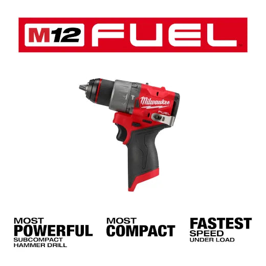 Taladro percutor/destornillador M12 FUEL™ de 1/2" 3404-20