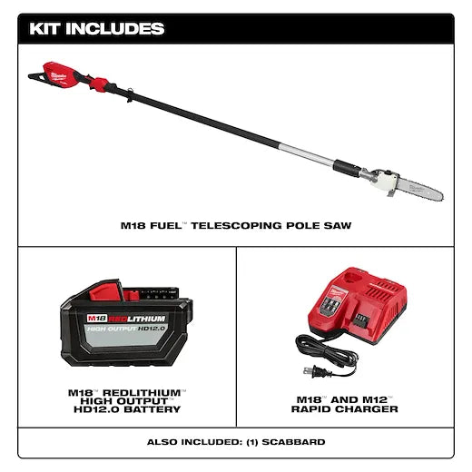Kit de sierra de poste telescópico M18 FUEL™ 3013-21