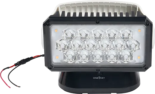 Luz de búsqueda con control remoto para servicios públicos