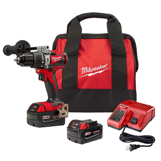 Kit de taladro percutor sin escobillas M18 de 1/2" 2902-22