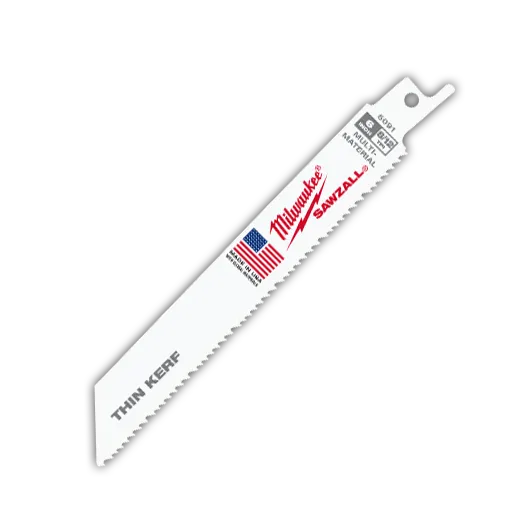 Hojas Sawzall® de 6" y 8/12 TPI (paquete de 50 unidades)