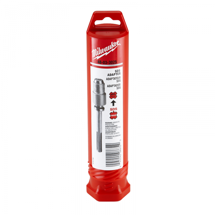 Adaptador Milwaukee SDS-MAX a SDS-PLUS