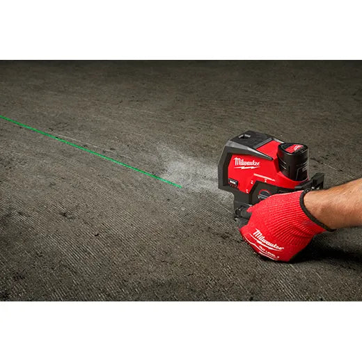 Kit de láser verde de puntos de plomada y línea transversal M12™ 3622-21