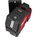 Láser verde recargable de líneas cruzadas y puntos de plomada