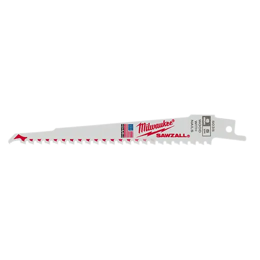 Hojas Sawzall® de 9" y 5 TPI (paquete de 25 unidades)