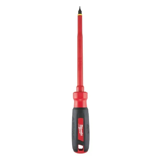 Ranurado de 1/4": destornillador aislado de 1000 V de 6"