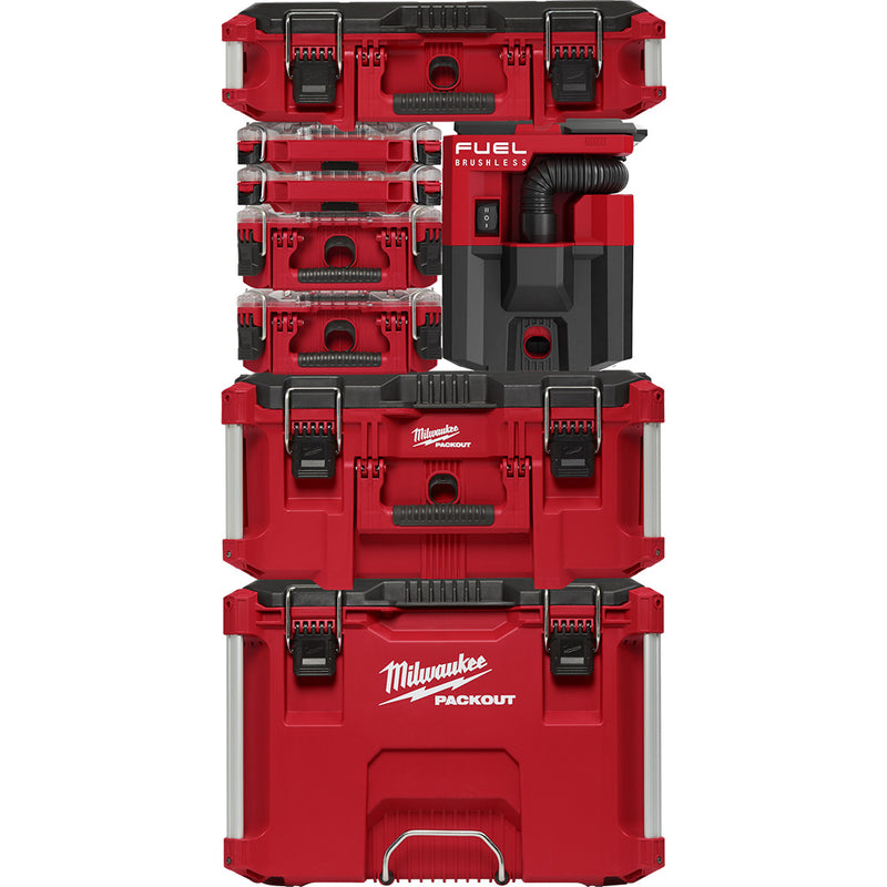 Aspiradora para seco/húmedo M18 FUEL™ PACKOUT™ de 2.5 galones 0970-20