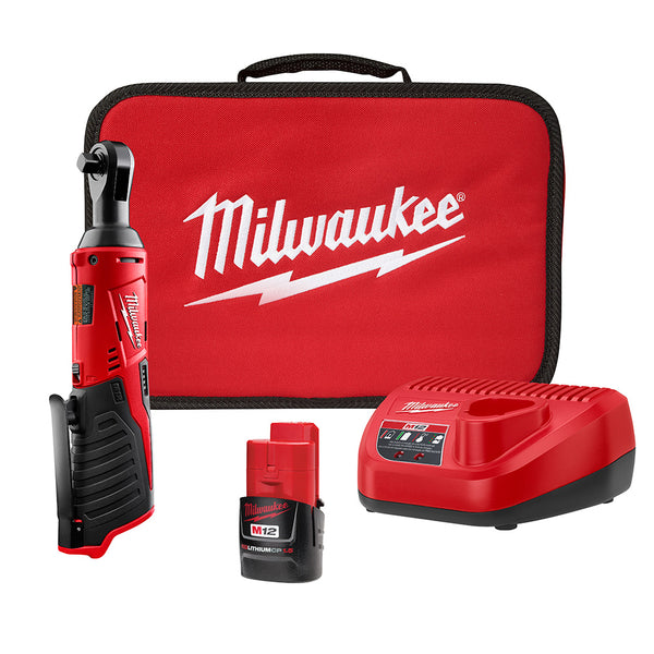 Kit de trinquete inalámbrico de iones de litio de 3/8" M12™ 2457-21
