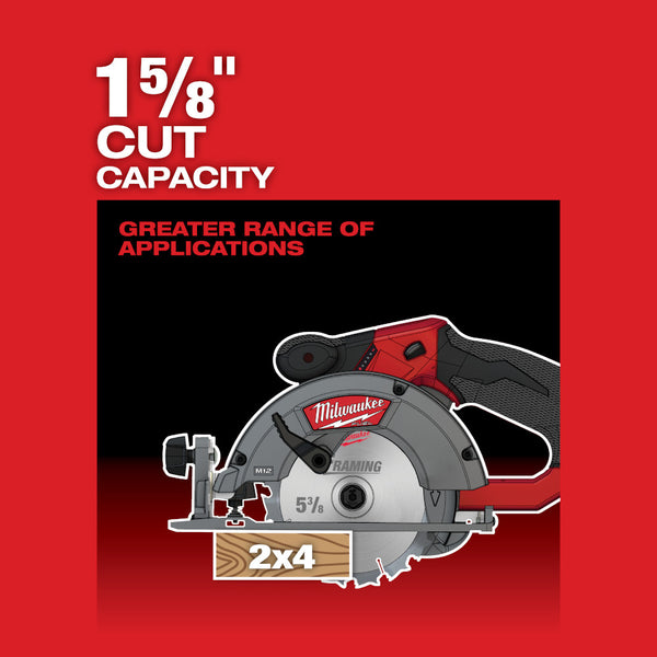 Sierra circular M12 FUEL™ de 5-3/8" 2530-20