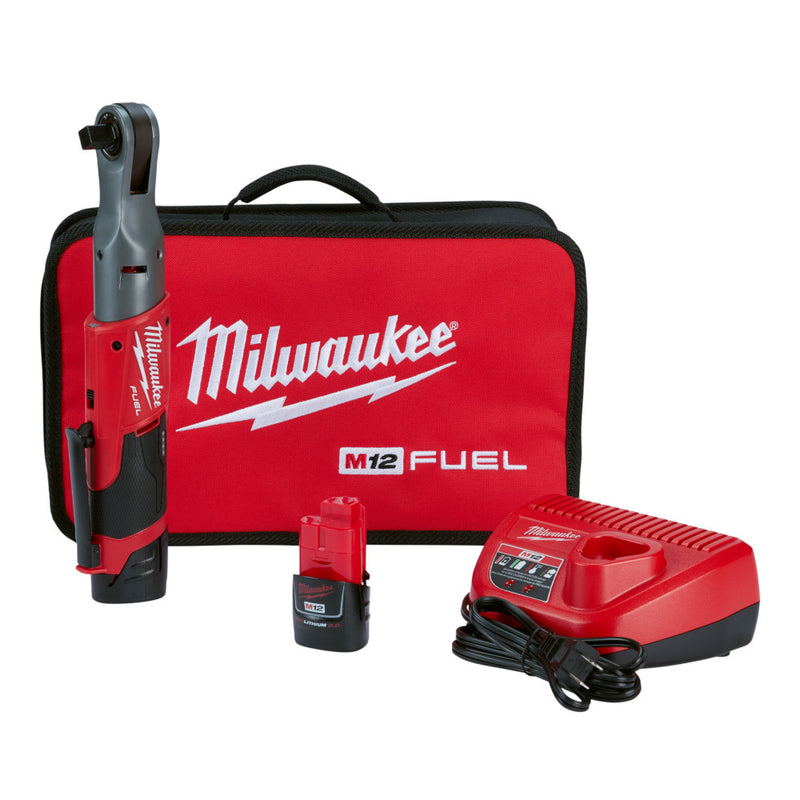 Kit de trinquete M12 FUEL™ de 1/2" con 2 baterías 2558-22