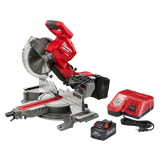 Sierra ingletadora compuesta deslizante de doble bisel M18 FUEL™ de 10" (2734-21)