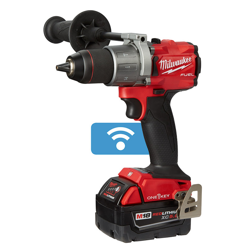Taladro percutor M18 FUEL™ de 1/2" con kit ONE-KEY™ 2802-22