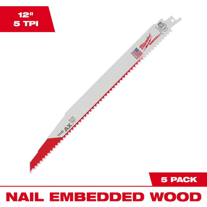 Hojas para madera SAWZALL® 48-00-5027