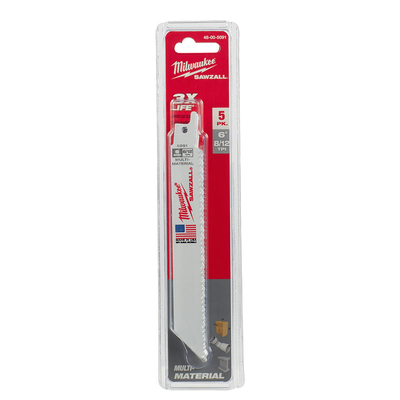 Hojas multimaterial estándar SAWZALL®