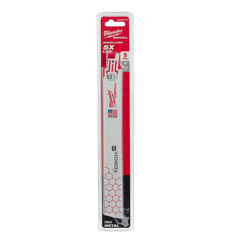 Hojas de corte de metal SAWZALL® TORCH™