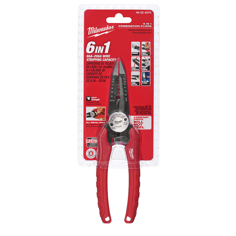 Alicate Comfort Grip 6 en 1 48-22-3079