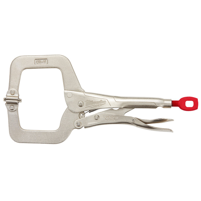 ABRAZADERA EN C DE BLOQUEO TORQUE LOCK™ DE 11" CON MANDÍBULAS GIRATORIAS 48-22-3521
