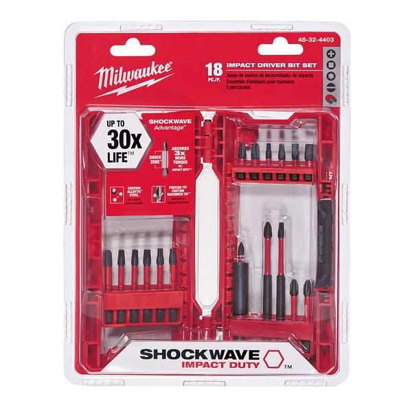 Juego de puntas de destornillador para dados de impacto SHOCKWAVE™ 48-32-4403