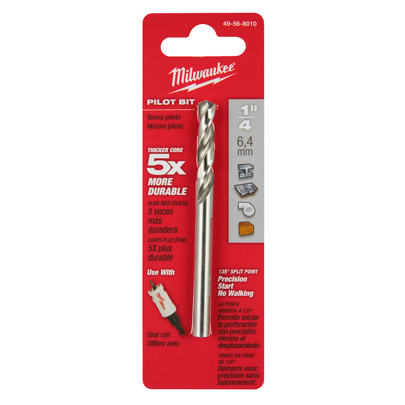 Eje de acero de alta velocidad 1/4" x 3-1/2" 49-56-8010