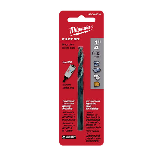 Eje de acero de alta velocidad 1/4" x 3-1/2" 49-56-8010