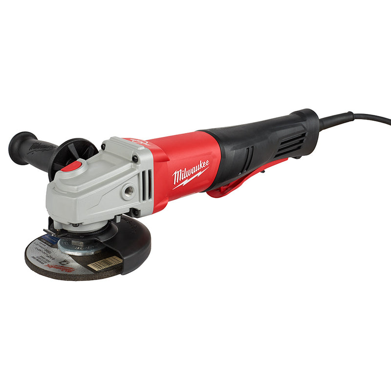 Esmeriladora pequeña Paleta Sin bloqueo 11 Amp 4-1/2” / 5” Freno 6143-31